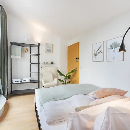 Apartman Blueberry Living - Design Loft Nahe Muenchen - Dachterrasse - S-bahn *