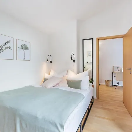 Apartmán Blueberry Living - Design Loft Nahe Muenchen - Dachterrasse - S-bahn *