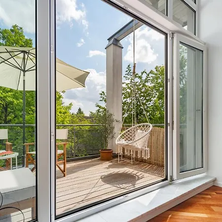 Blueberry Living - Design Loft Nahe Muenchen - Dachterrasse - S-bahn *