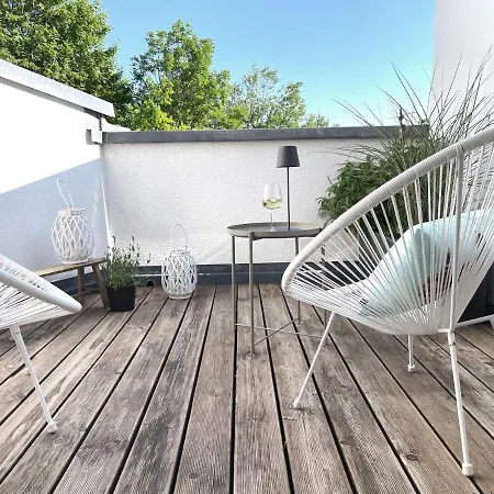 Apartment Blueberry Living - Design Loft Nahe Muenchen - Dachterrasse - S-bahn Gauting